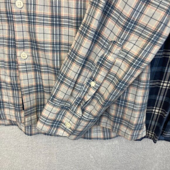 Lot of 2 Abercrombie & Fitch Soft Button Up Shirt Womens Medium M Lightweight - Picture 6 of 16